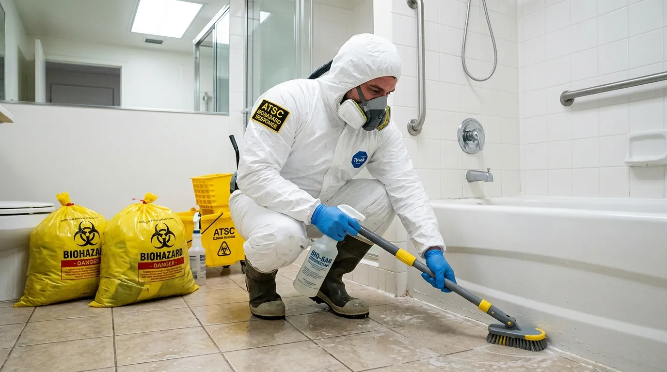 Decontamination equipment deployed for Blood Cleanup in South Shore